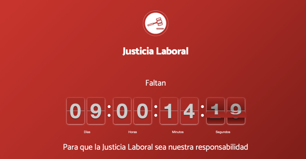 El nuevo Sistema de Justicia Laboral … la cuenta regresiva. – Legal Web