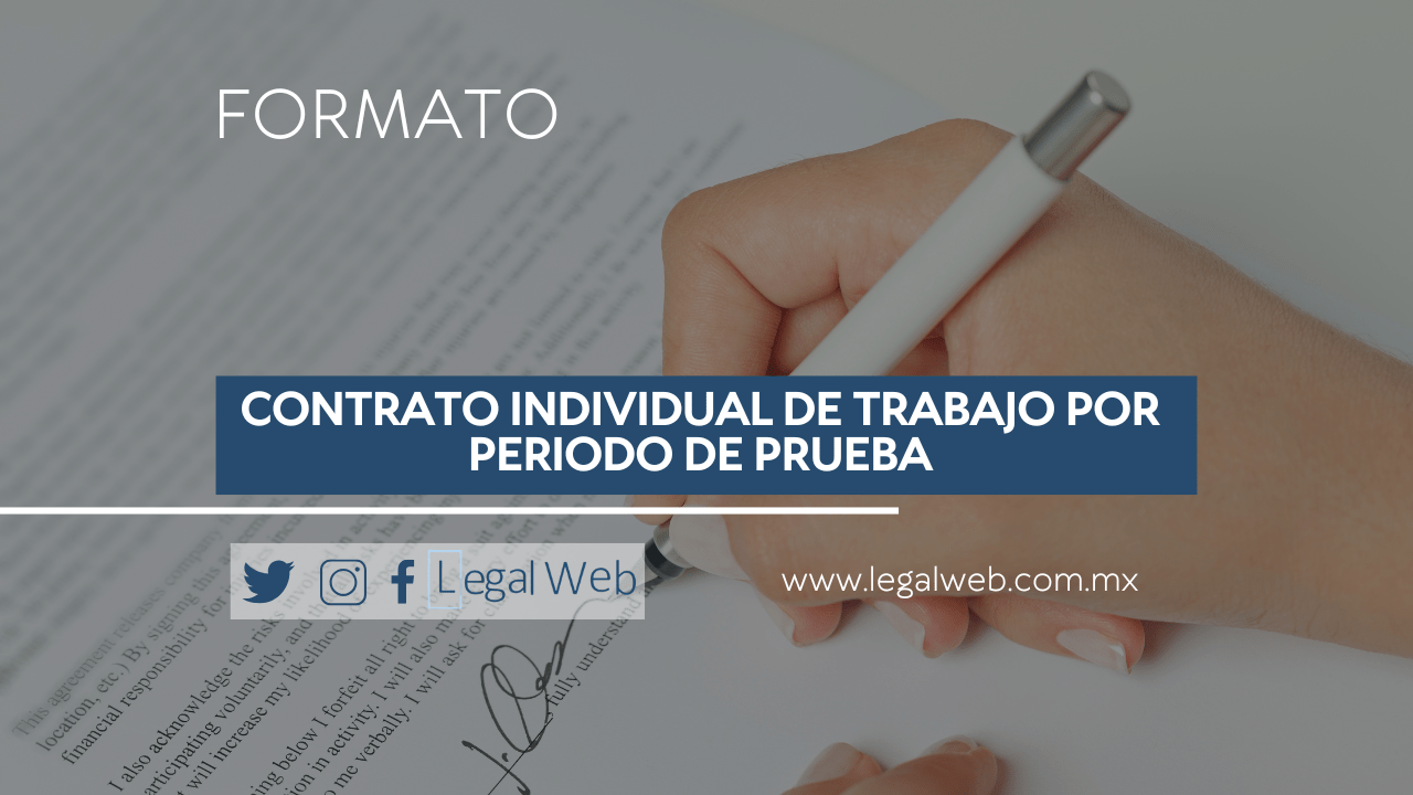 Contrato Por periodo de Prueba